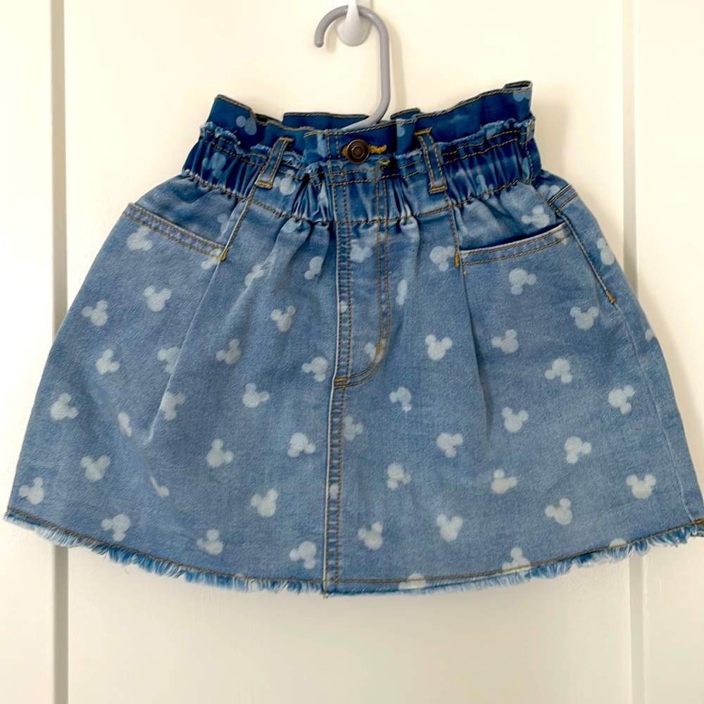 Disney Minnie denim skirt
